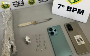 Adolescente é apreendido por tráfico de drogas